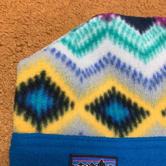 Patagonia HAT Vintage Synchilla Fleece Ski Snowboard Timber Twist LARGE LIKE NEW - Picture 12 of 12